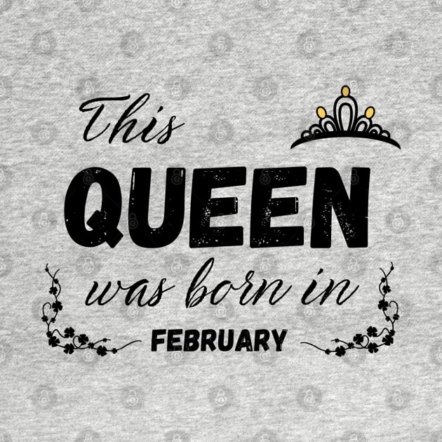 Queen born in February by Kenizio 